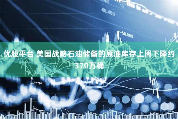 优股平台 美国战略石油储备的原油库存上周下降约370万桶