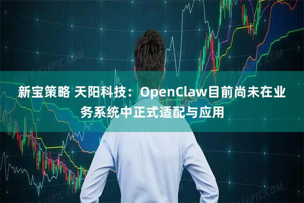 新宝策略 天阳科技:OpenClaw目前尚未在业务系统中正式适配与应用