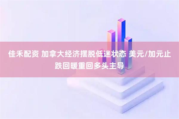 佳禾配资 加拿大经济摆脱低迷状态 美元/加元止跌回暖重回多头主导